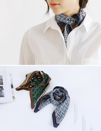 roharp silk scarf (2type)