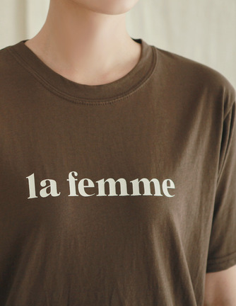 femme lettering t-shirts