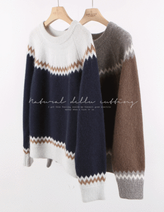 lambswool angora knit