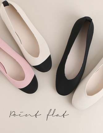 point flat shoes