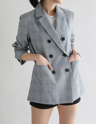 collie check jacket