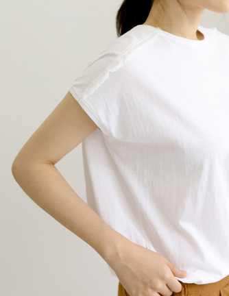 shoulder tassle t-shirts