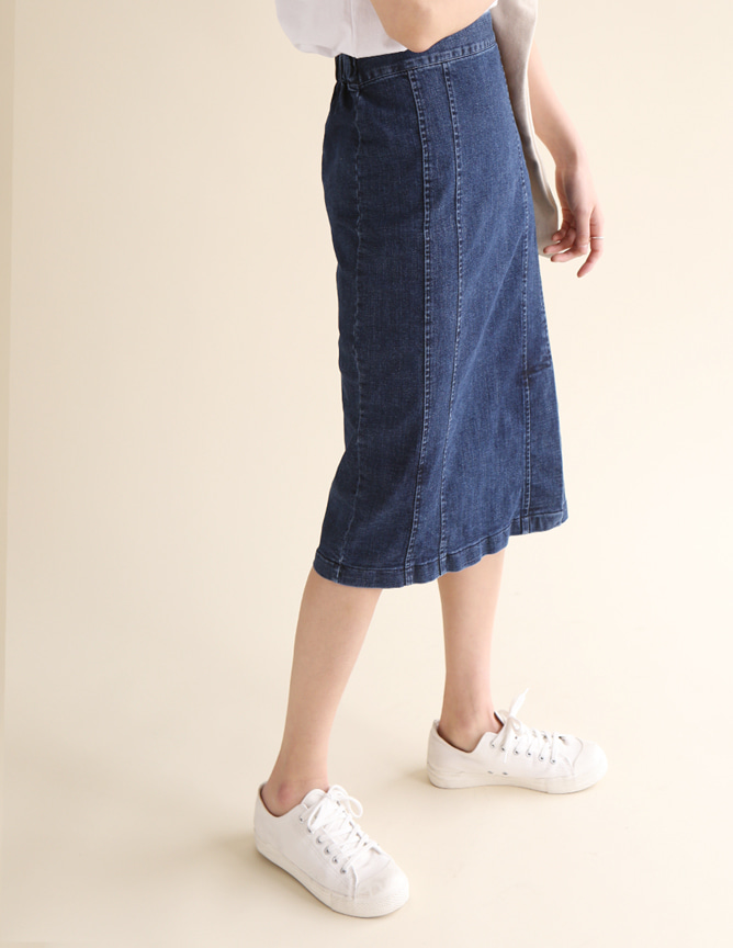  blue jean skirt